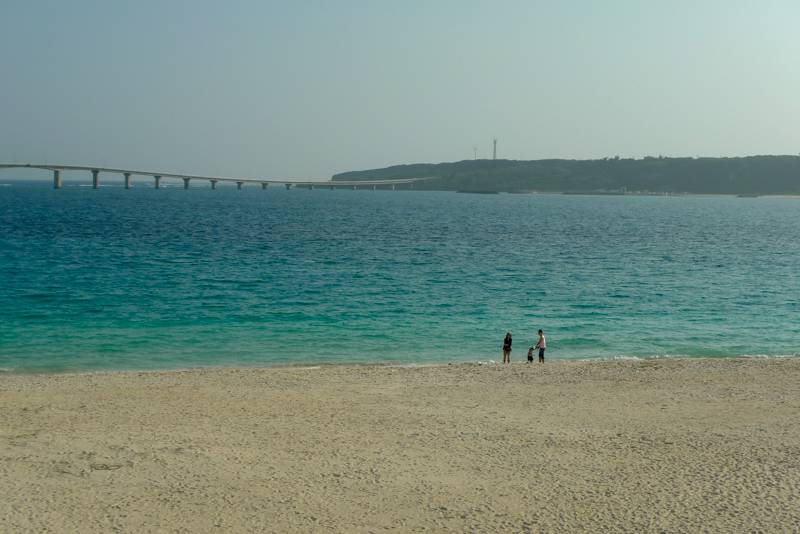 Yonahama-Maehama-Strand mit Kurima Ohashi