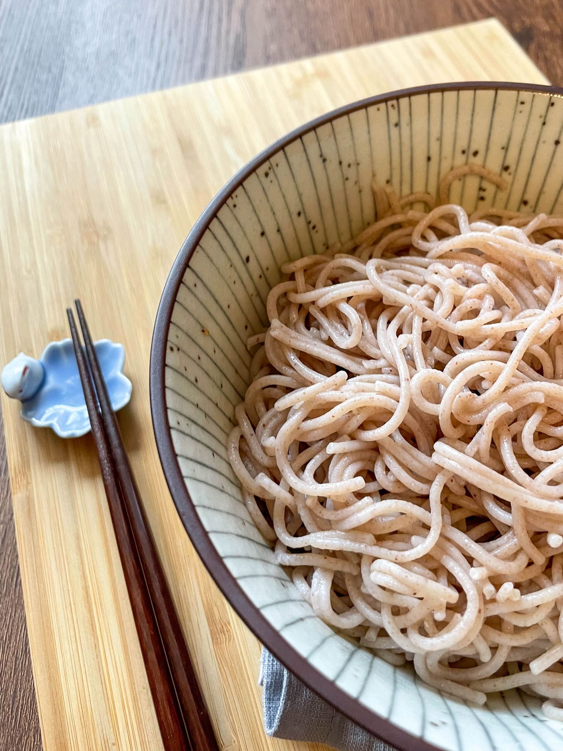 Soba-Nudeln selbstgemacht