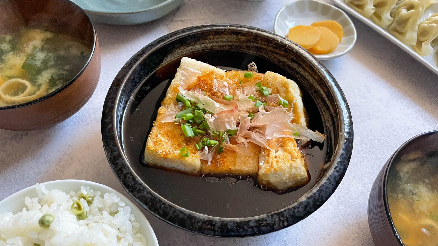 Agedashi Tofu (揚げ出し豆腐)