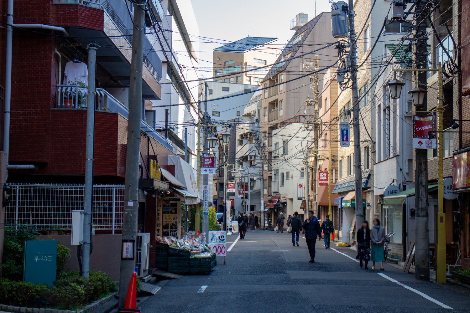 Die Okuma-Straße war quasi unser Hinterhof zum Einkaufen und bummeln.
