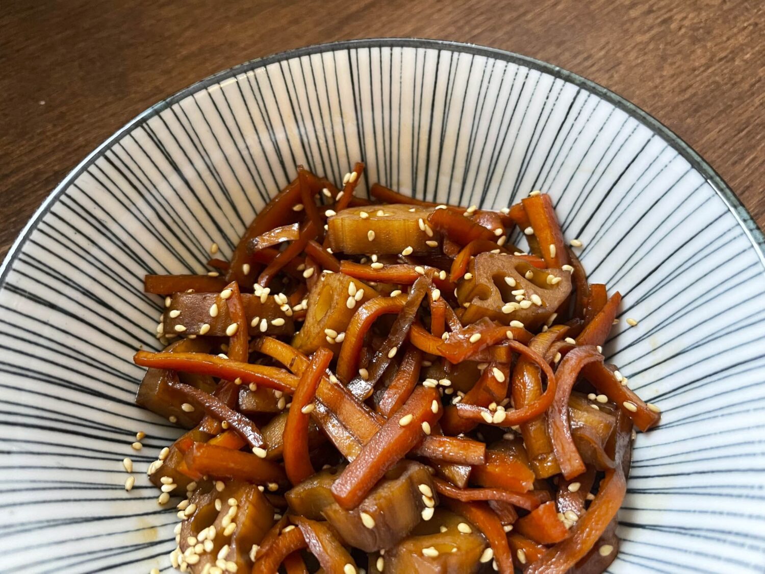 Kinpira Rezept Beilage japanische Küche