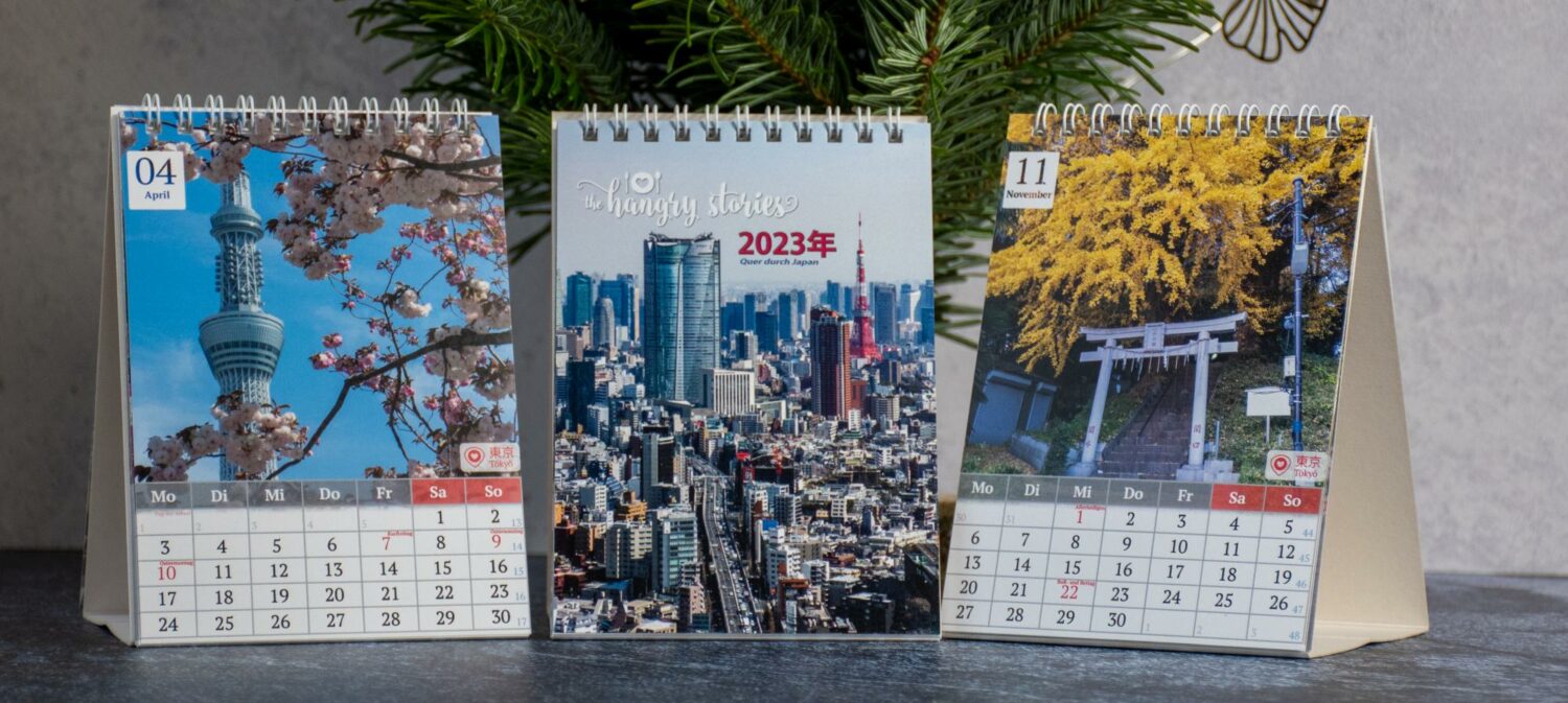 Unser neuer Tischkalender Japan 2023