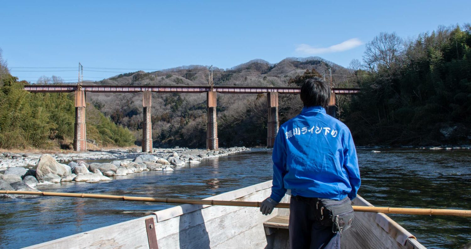Fahrt auf dem Arakawa bei Nagatoro, Chichibu