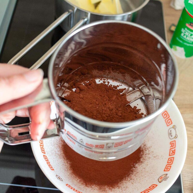 Mochi Brownie mit Schokolade - The Hangry Stories