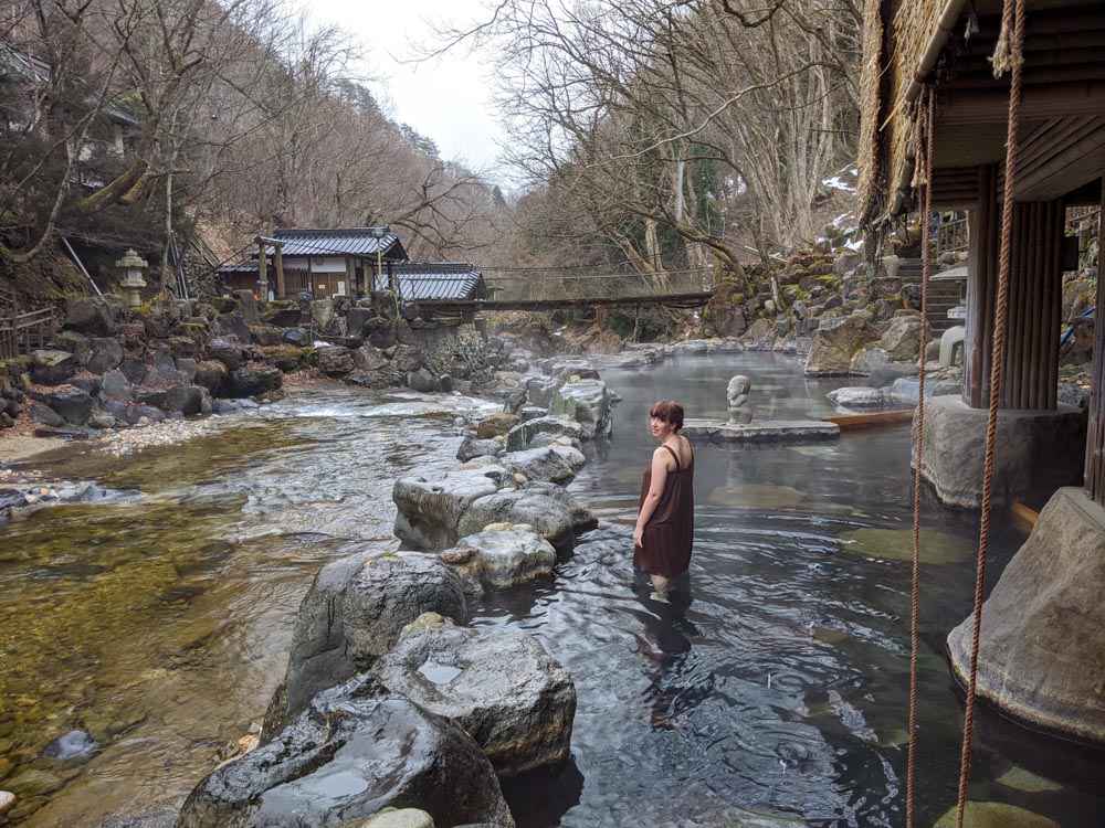 Onsen ohne Geschlechter-Trennung: Takaragawa Onsen